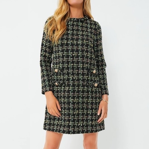 Tuckernuck Dresses & Skirts - Green Red Tweed Jackie Dress
TUCKERNUCK